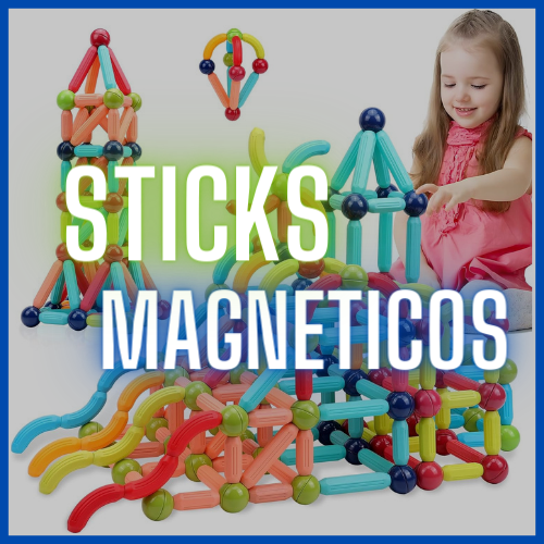 Sticks Magnéticos para niños - 42 piezas 🔥