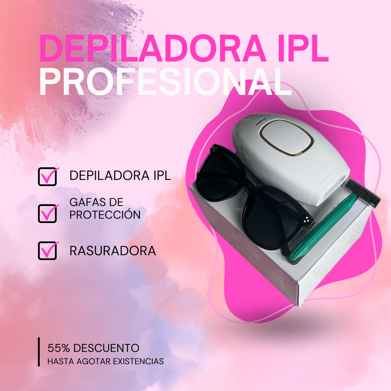 Depiladora IPL Profesional 🔥