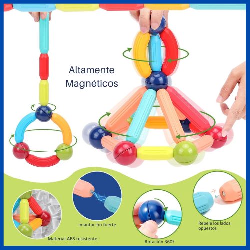 Sticks Magnéticos para niños - 42 piezas 🔥